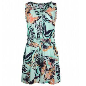 Weird Fish Womens/Ladies Mare Printed Playsuit / Seafoam